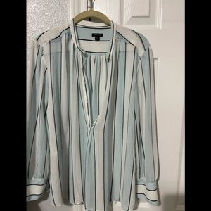 Ann Taylor sheet blouse